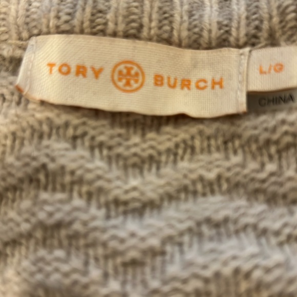 Tory Burch, beige wool sweater - Picture 5 of 5